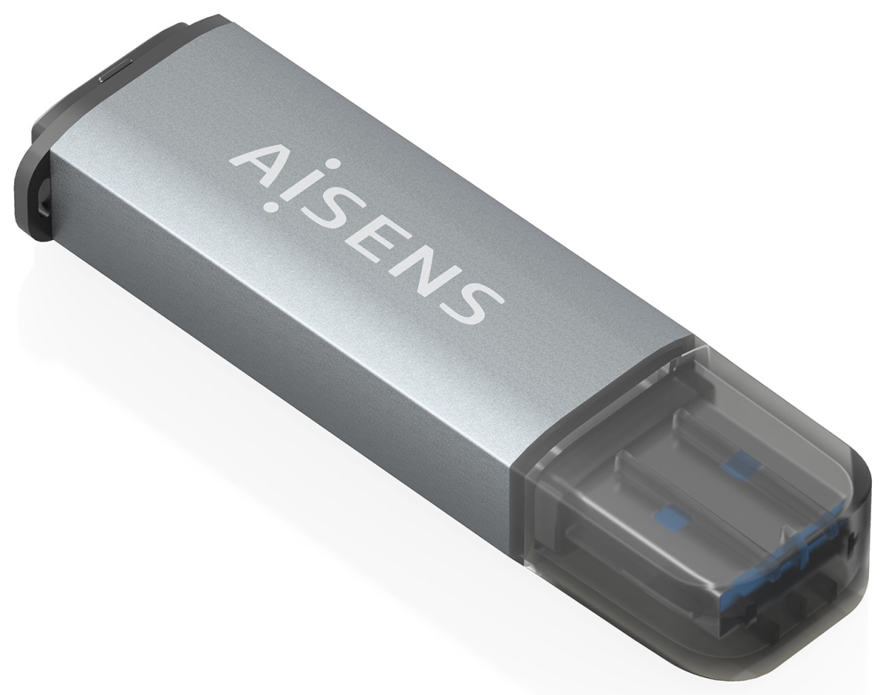 Lector de Tarjetas Externo Aisens ASCR-2A09-GR USB 3.1