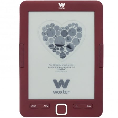 Libro Electrónico Ebook Woxter Scriba 195 6 Tinta Electrónica Rojo
