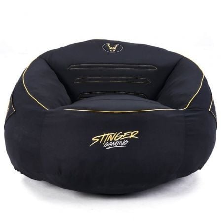 Puff Woxter Stinger Gaming con relleno Negro y Dorado