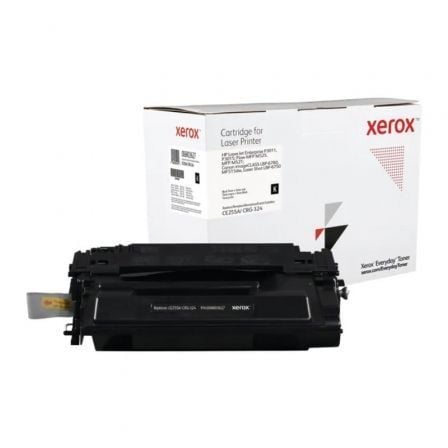 Tóner compatible Xerox 006R03628 compatible con HP CE255X CRG-324II 12500 páginas Negro