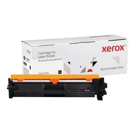 Tóner compatible Xerox 006R03637 compatible con HP CF217A 1600 páginas Negro