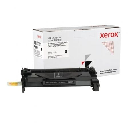 Tóner compatible Xerox 006R03638 compatible con HP CF226A CRG-052 3100 páginas Negro