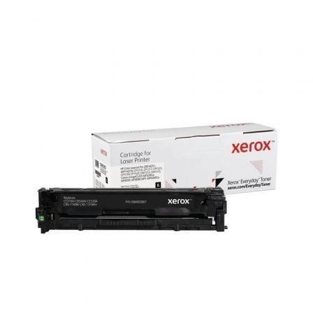 Tóner compatible Xerox 006R03807 compatible con HP CF210X CB540A CE320A CRG-116BK CRG-131BKH 2400 páginas Negro