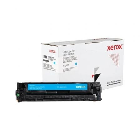 Tóner compatible Xerox 006R03809 compatible con HP CF211A CB541A CE321A CRG-116C CRG-131C 1800 páginas Cian