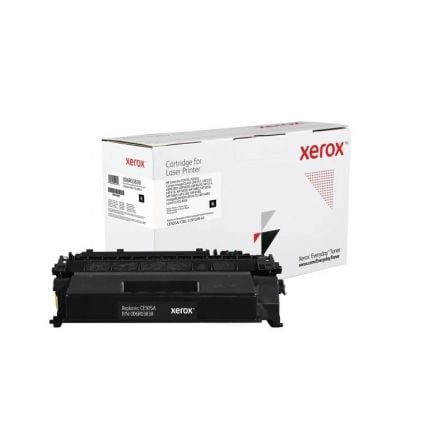 Tóner compatible Xerox 006R03838 compatible con HP CE505A CRG-119 GPR-41 2300 páginas Negro
