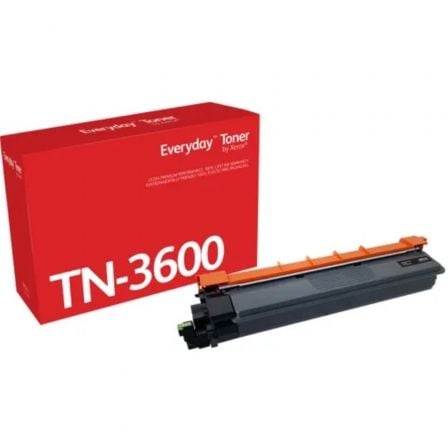 Tóner compatible Xerox 006R04866 compatible con Brother TN3600 Negro