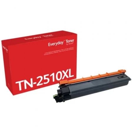 Tóner compatible Xerox 006R04870 compatible con Brother TN2510XL Alta Capacidad Negro