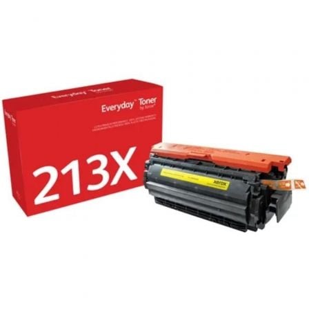 Tóner compatible Xerox 006R05206 compatible con HP W2132X Alta Capacidad 6000 páginas Amarillo
