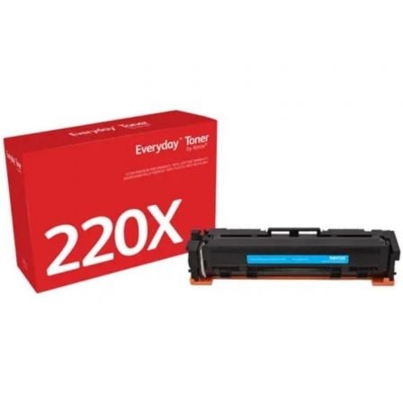 Tóner compatible Xerox 006R05209 compatible con HP W2201X Alta Capacidad 5500 páginas Cian