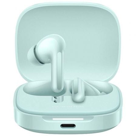 Auriculares Bluetooth Xiaomi Redmi Buds 6 con estuche de carga Autonomía 10h Verdes