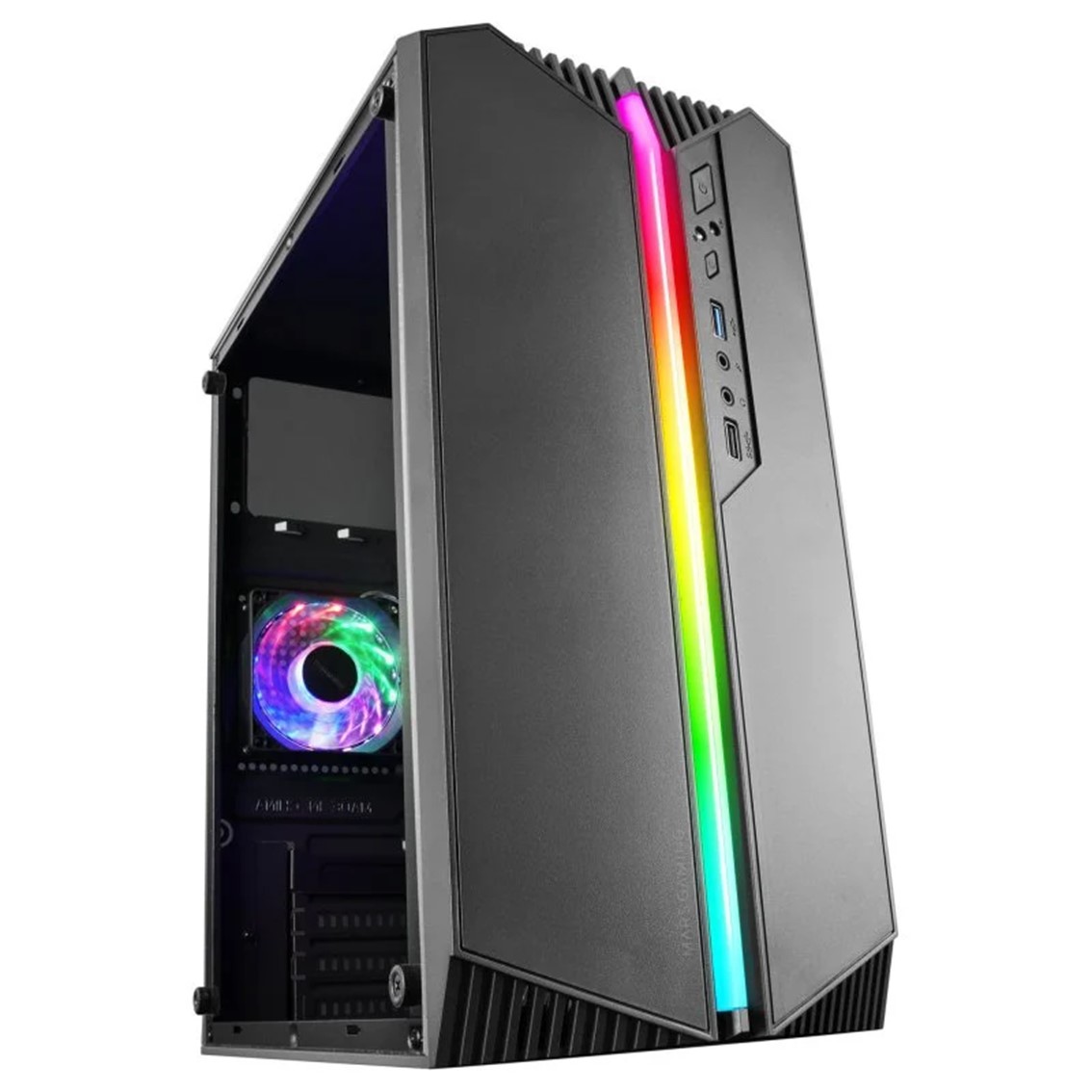 Mars gaming mc - s1 negro micro atx 1 x usb 3.0 1 x usb 2.0 1 x 80mm argb