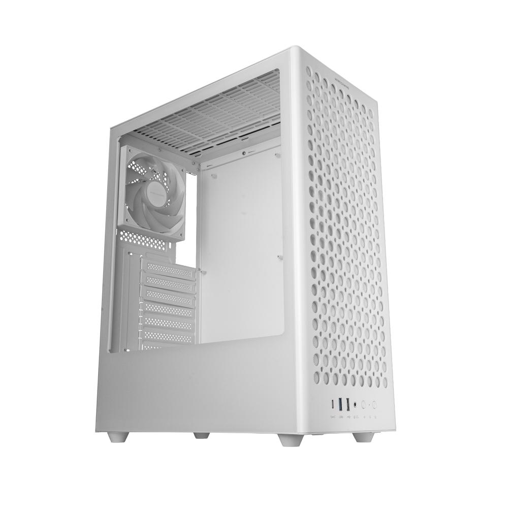 Mars gaming mc - t800 atx cristal templado blanca