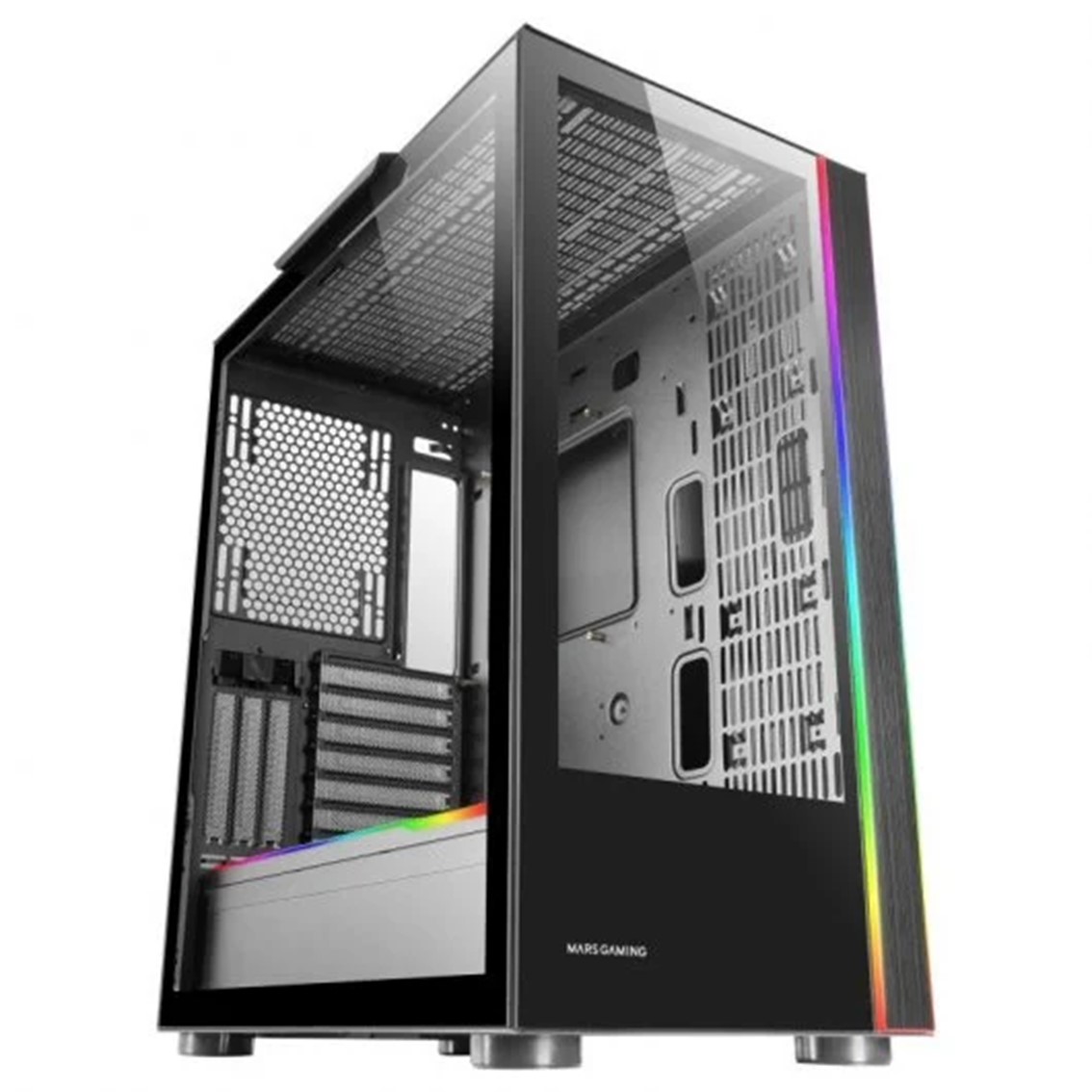 Mars gaming mcultra xxl premium negro e - atx 1 x usb 3.0 2 x usb 2.0 argb