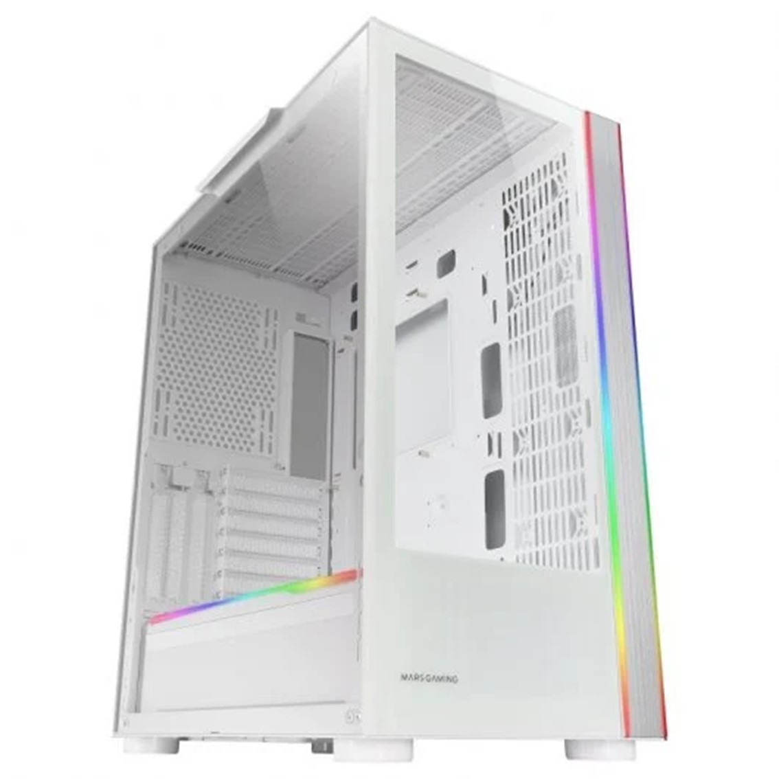 Mars gaming mcultra xxl premium blanco e - atx 1 x usb 3.0 2 x usb 2.0 argb
