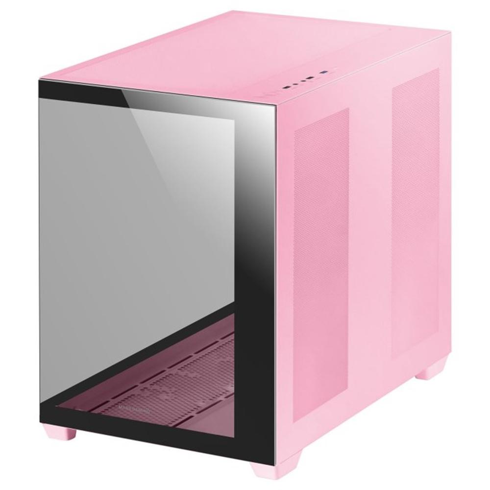 Mars gaming mcv4p premium custom xxl cristal templado rosa