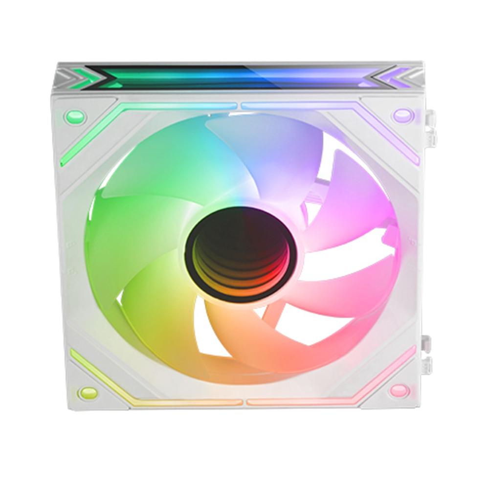 Mars gaming mf - linkfinity argb 2x120mm blanco