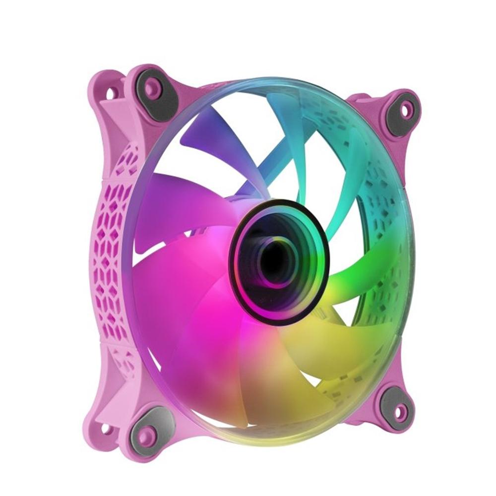 Mars gaming mf3d 120mm argb rosa
