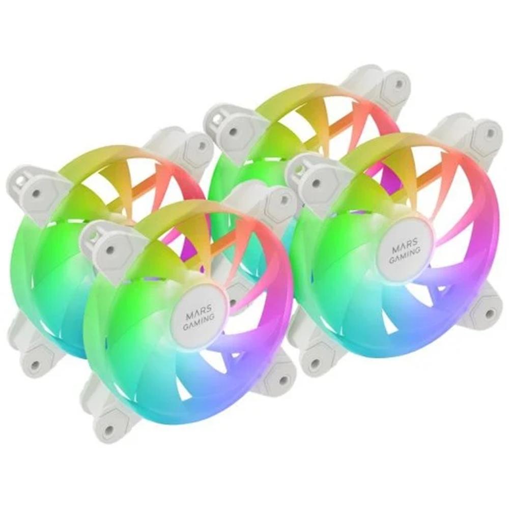 Mars gaming mf4a argb 4x 120mm blanco