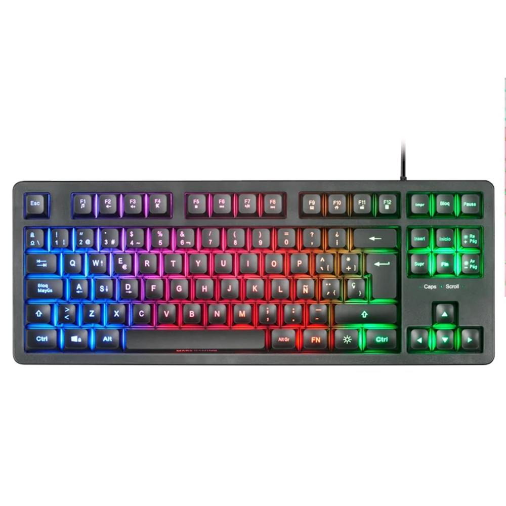Mars gaming mk023 tkl frgb usb 2.0 negro