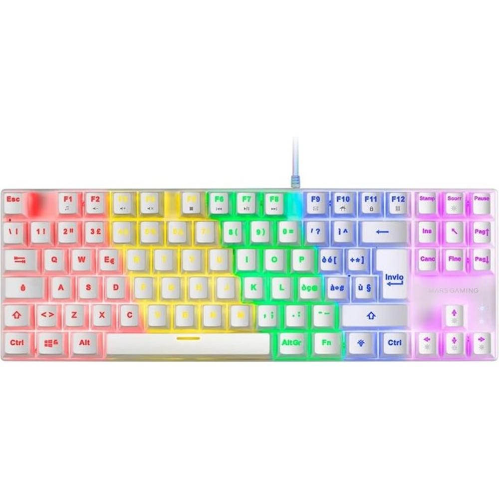 Mars gaming mk80 blanco italiano