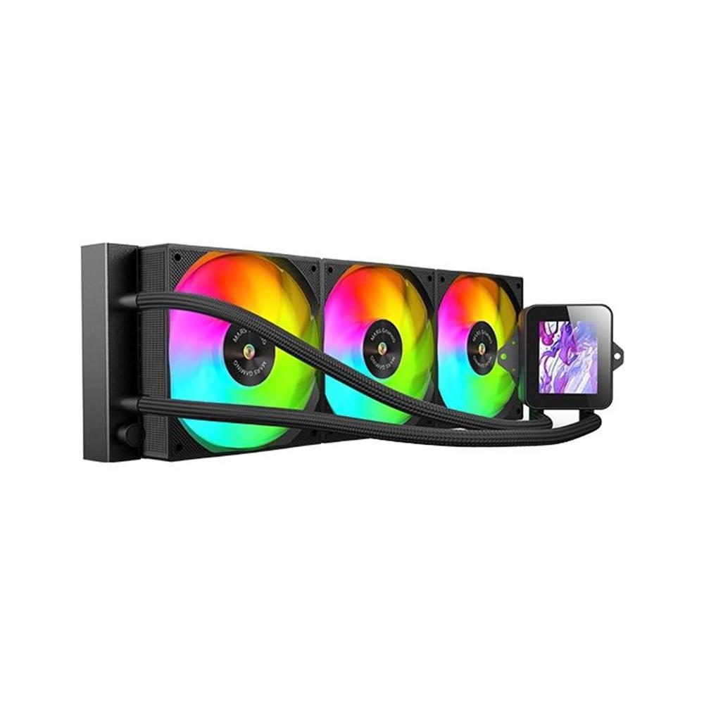 Mars gaming mlvision360 argb 3x 120mm negro