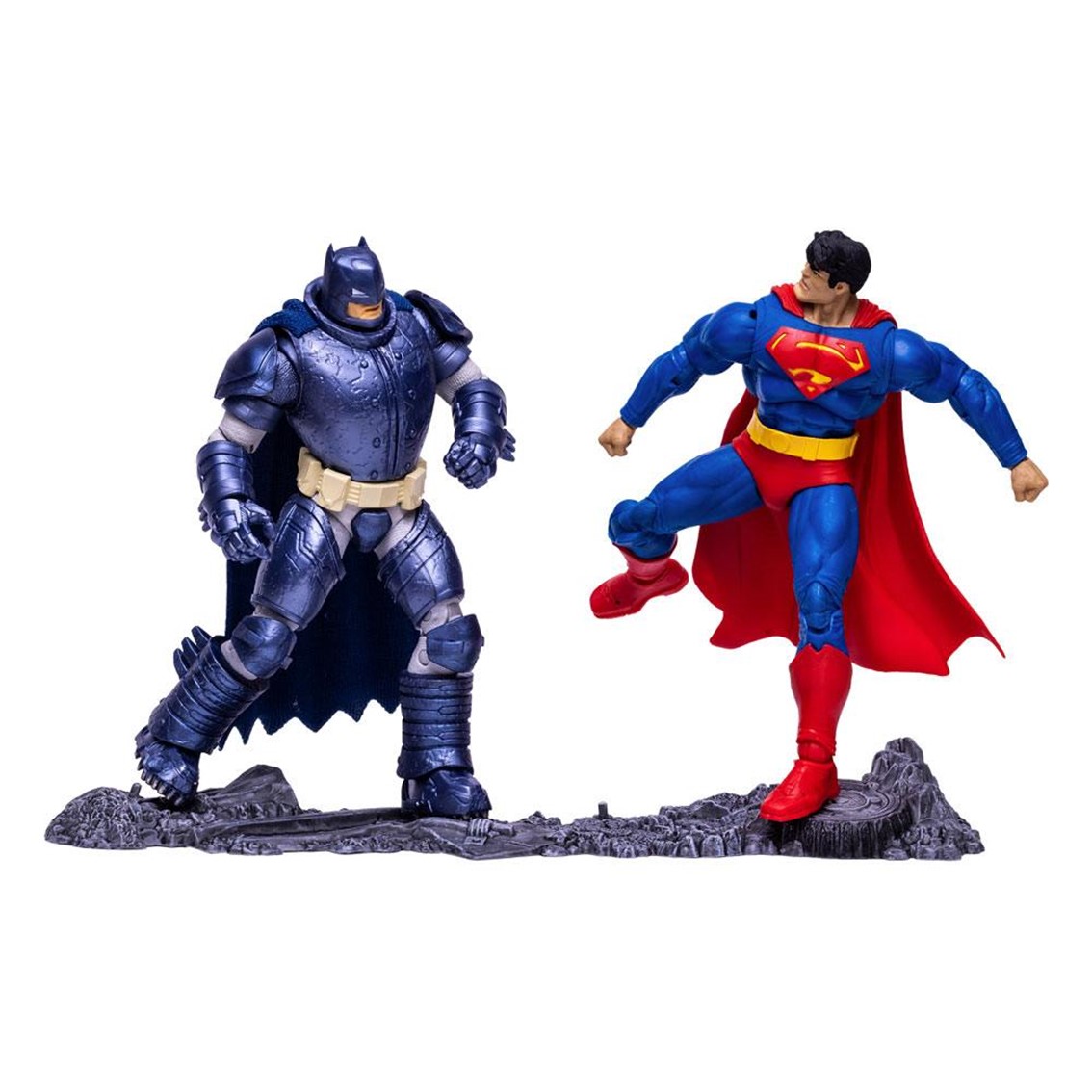 Mcfarlane toys collector multipack superman vs. armored batman