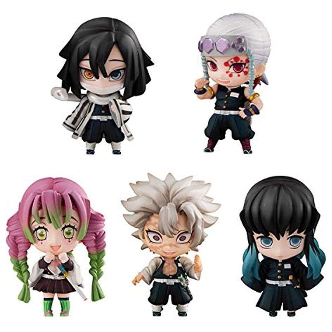 Megahouse demon slayer kimetsu no yaiba sailor tanjiro & the hashira set b