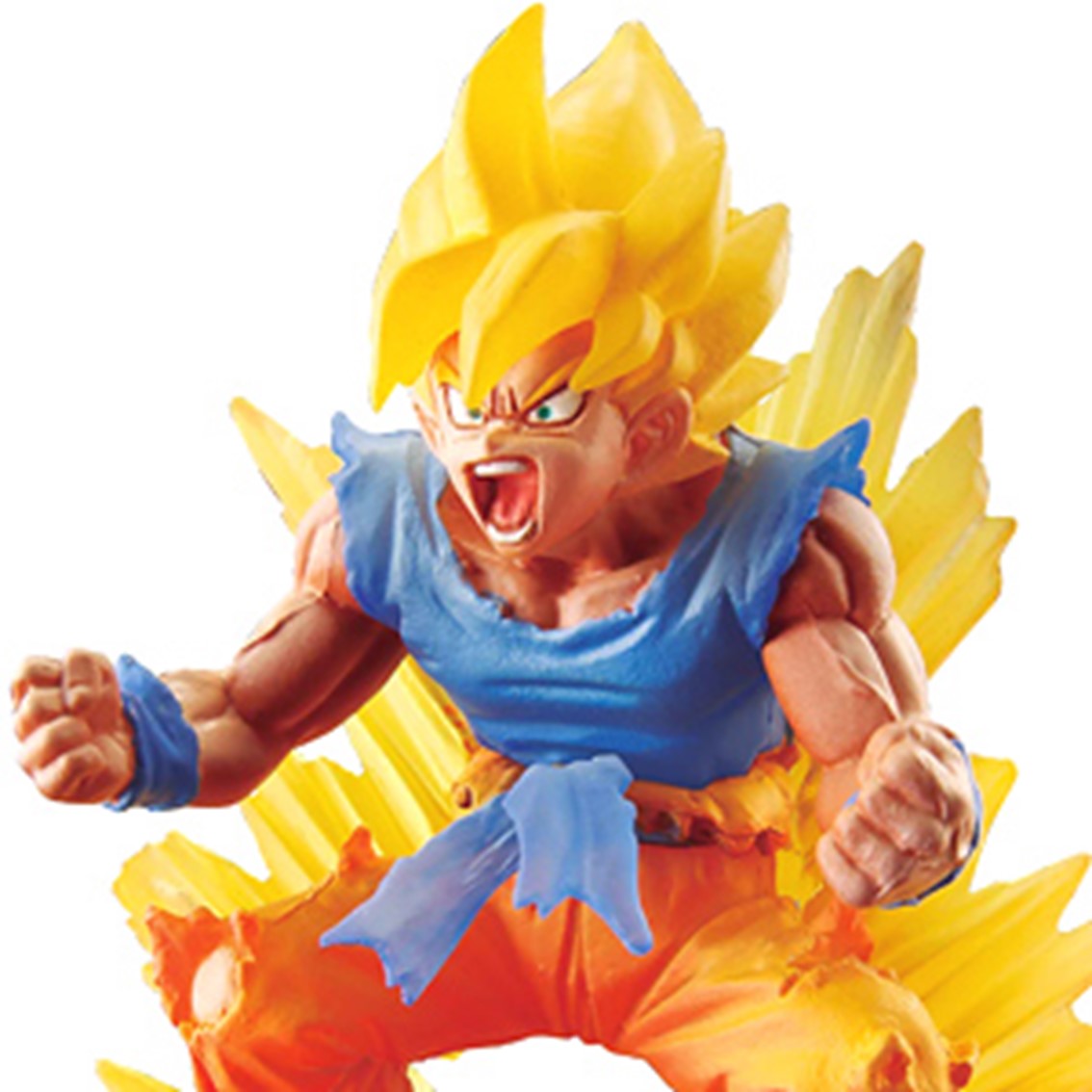 Megahouse dragon ball z super saiyan son goku 02 10 cm