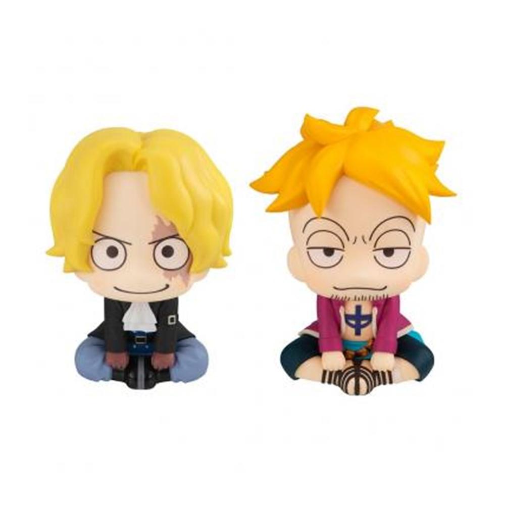 Megahouse look up one piece sabo & marco con regalos sorpresa