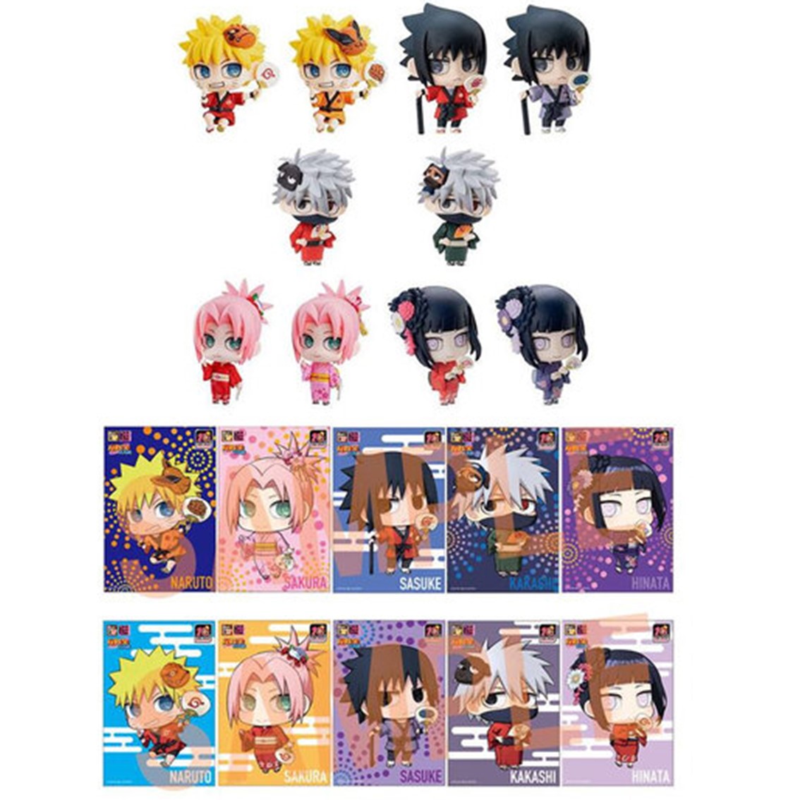 Megahouse naruto shippuden petit chara land 10th anniversary