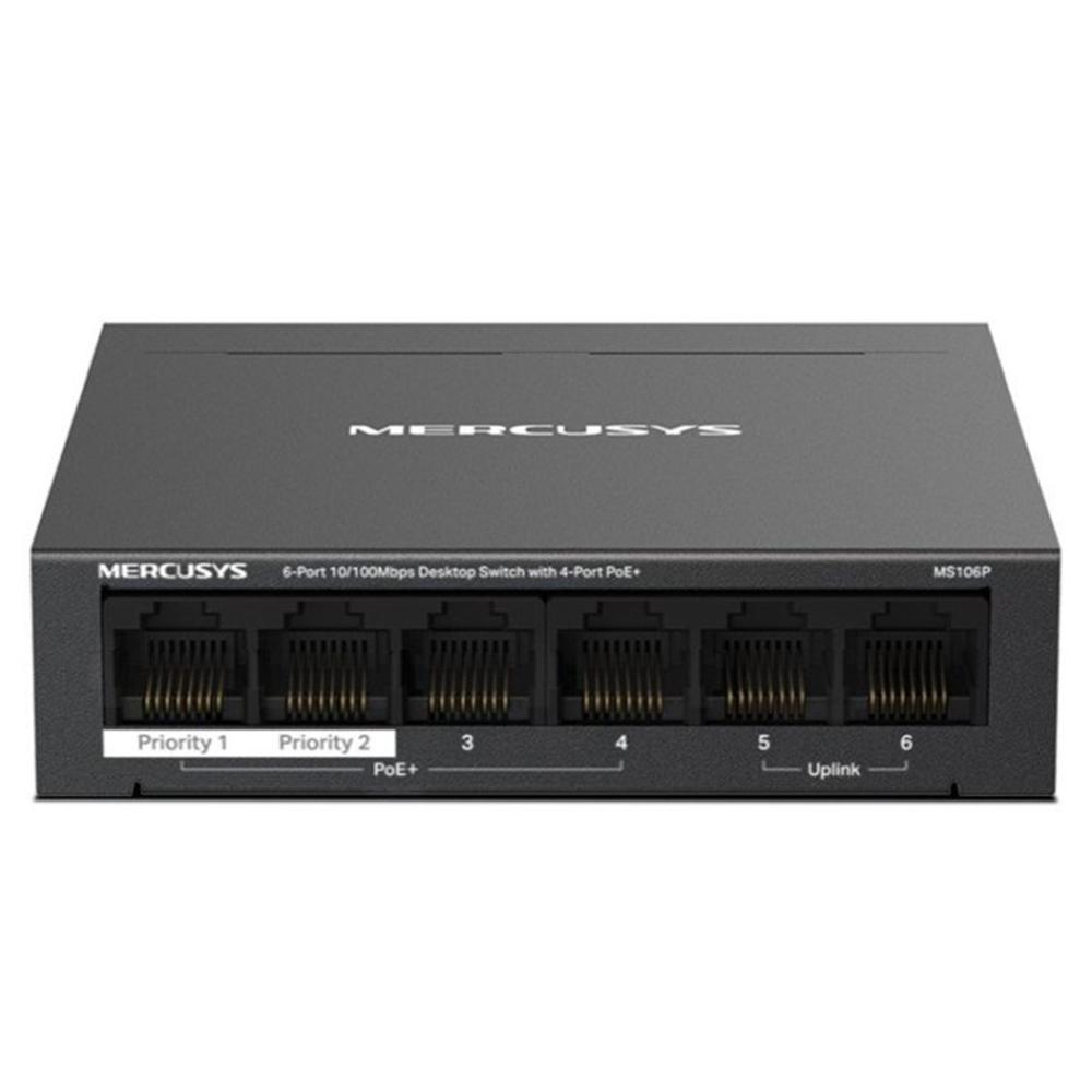 Mercusys ms106p 6 puertos