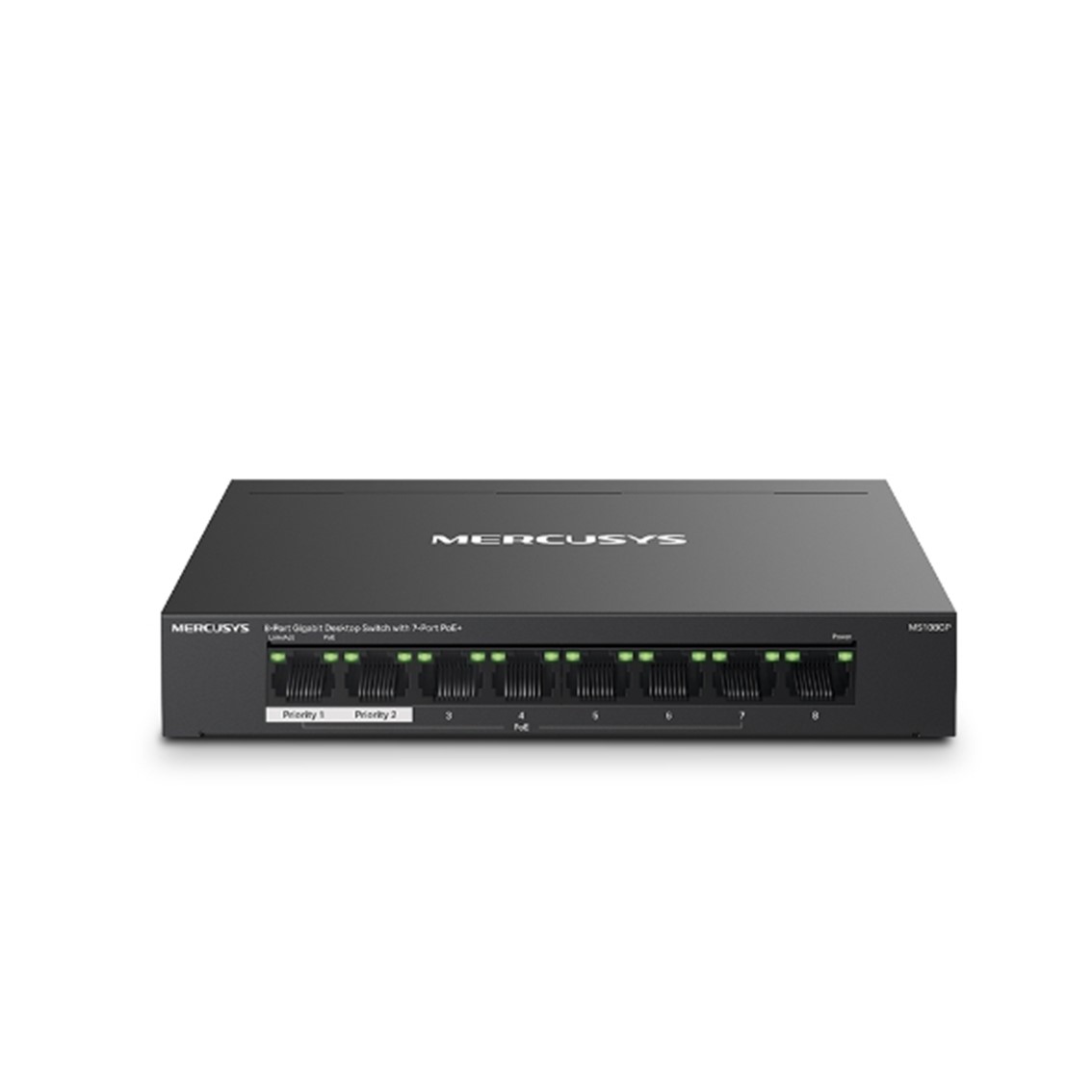 Mercusys ms108gp 8 puertos - 10 - 100 - 1000mbps - rj45