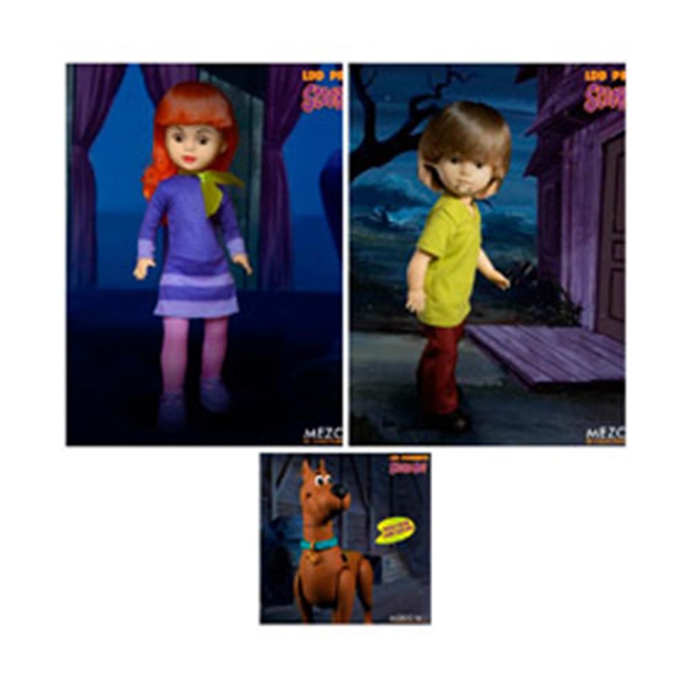 Mezco toyz scooby - doo & mystery living dead dolls 25cm