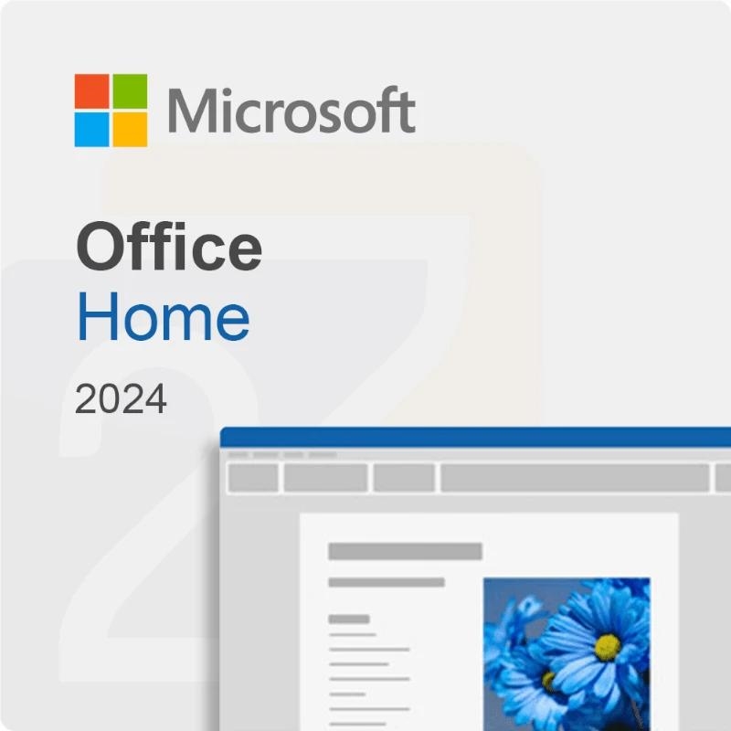 Microsoft Office Home 2024 - Licencia perpetua - Multilenguaje - ESD licencia electrónica