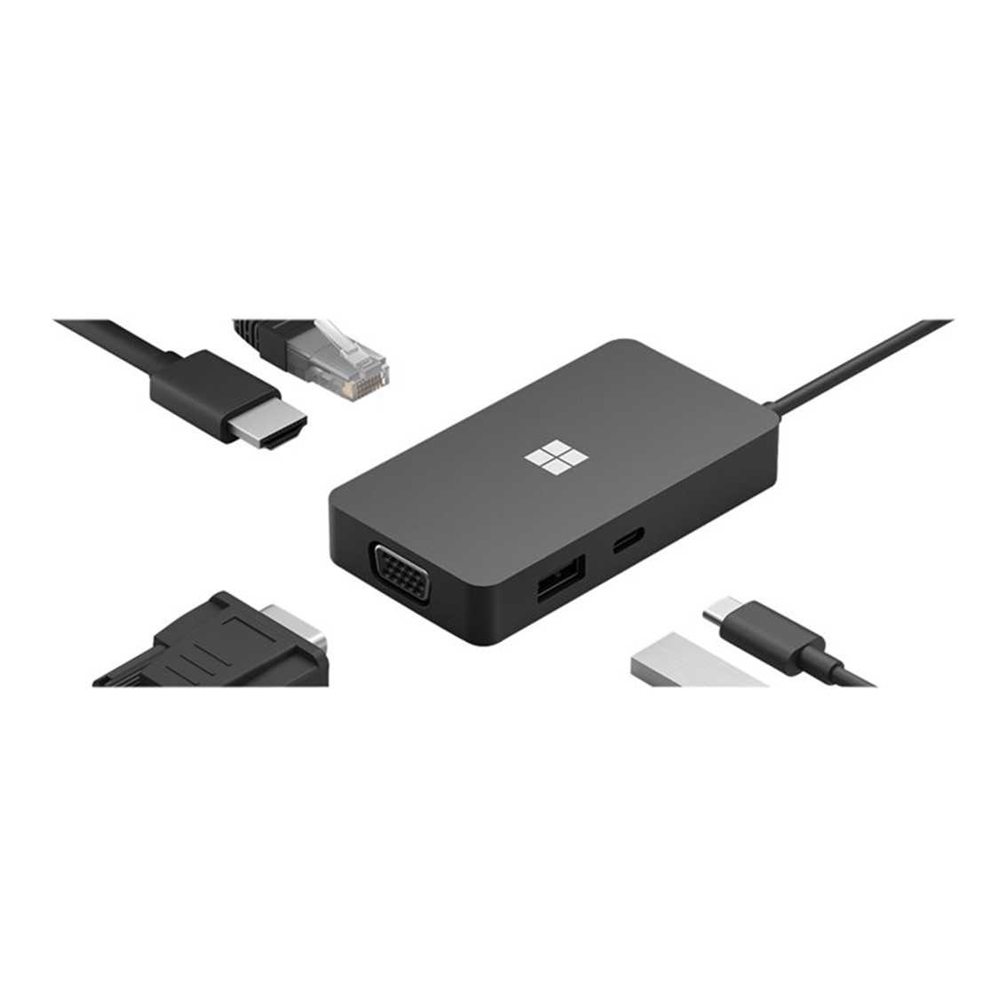 Microsoft tavel hdmi - ethernet - vga - usb tipo a - usb tipo c