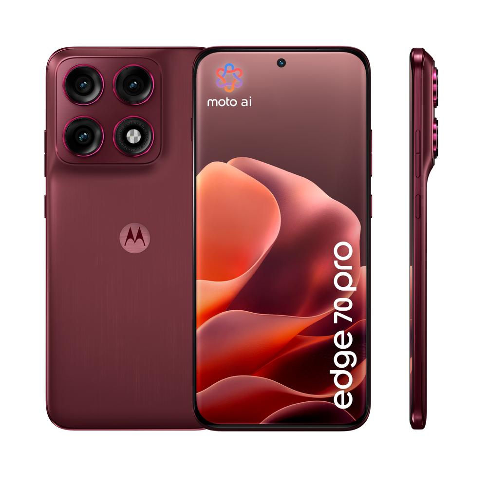 Motorola moto edge 70 pro 5g 12 - 512gb rojo