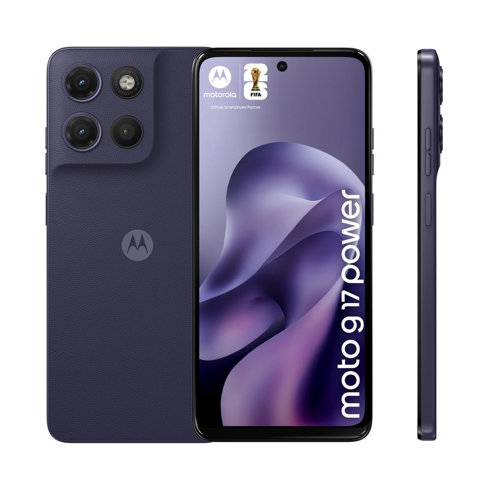 Motorola moto g17 power 4 - 256gb azul