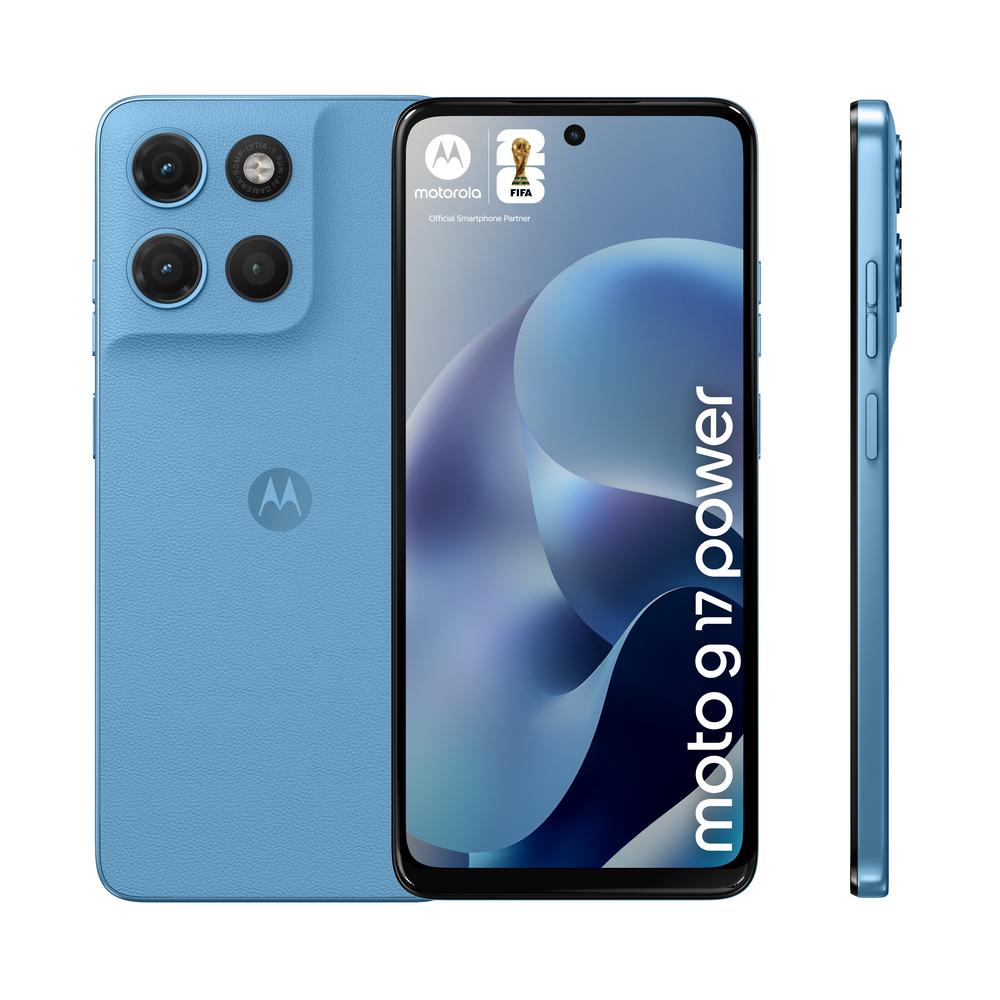 Motorola moto g17 power 4 - 256gb azul