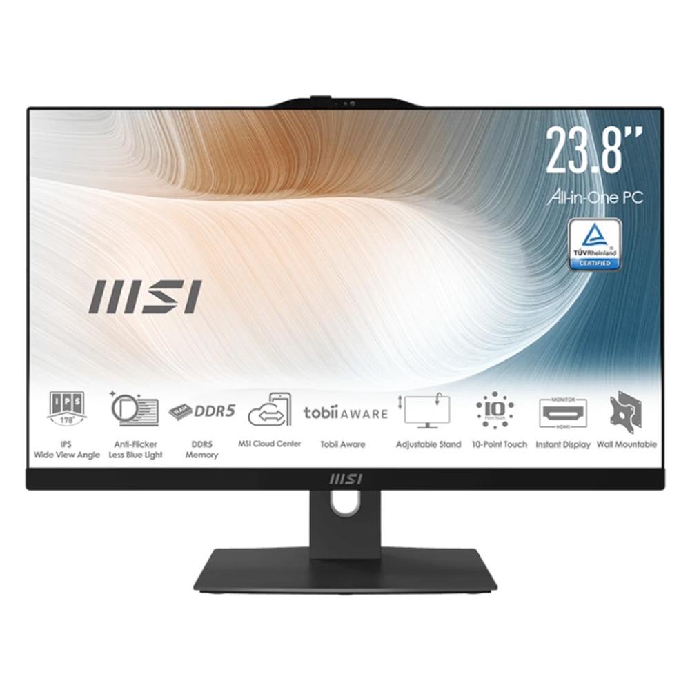 Msi am242tp - 2231eu core 7 - 150u - 16gb - ssd 512gb - 23.8 pulgadas fhd - w11p