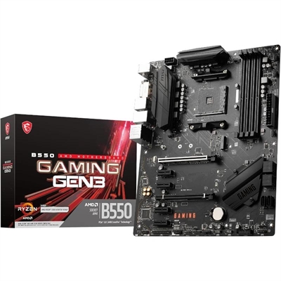 Msi b550 gaming am4 atx - 4x ddr4