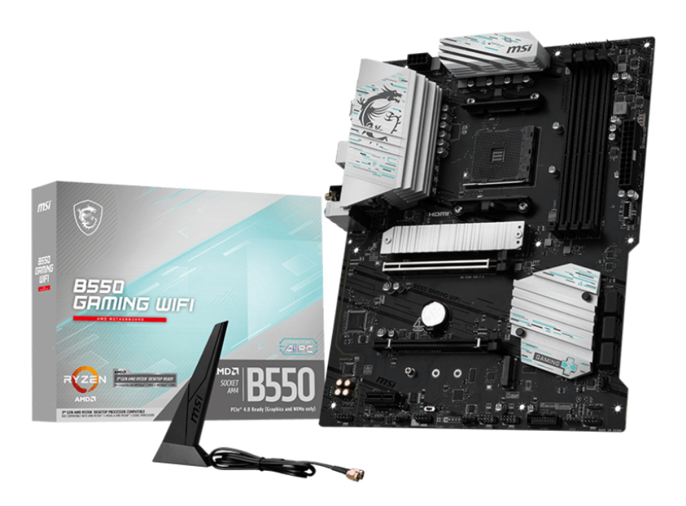 Msi b550 gaming wifi am4 atx 4xddr4