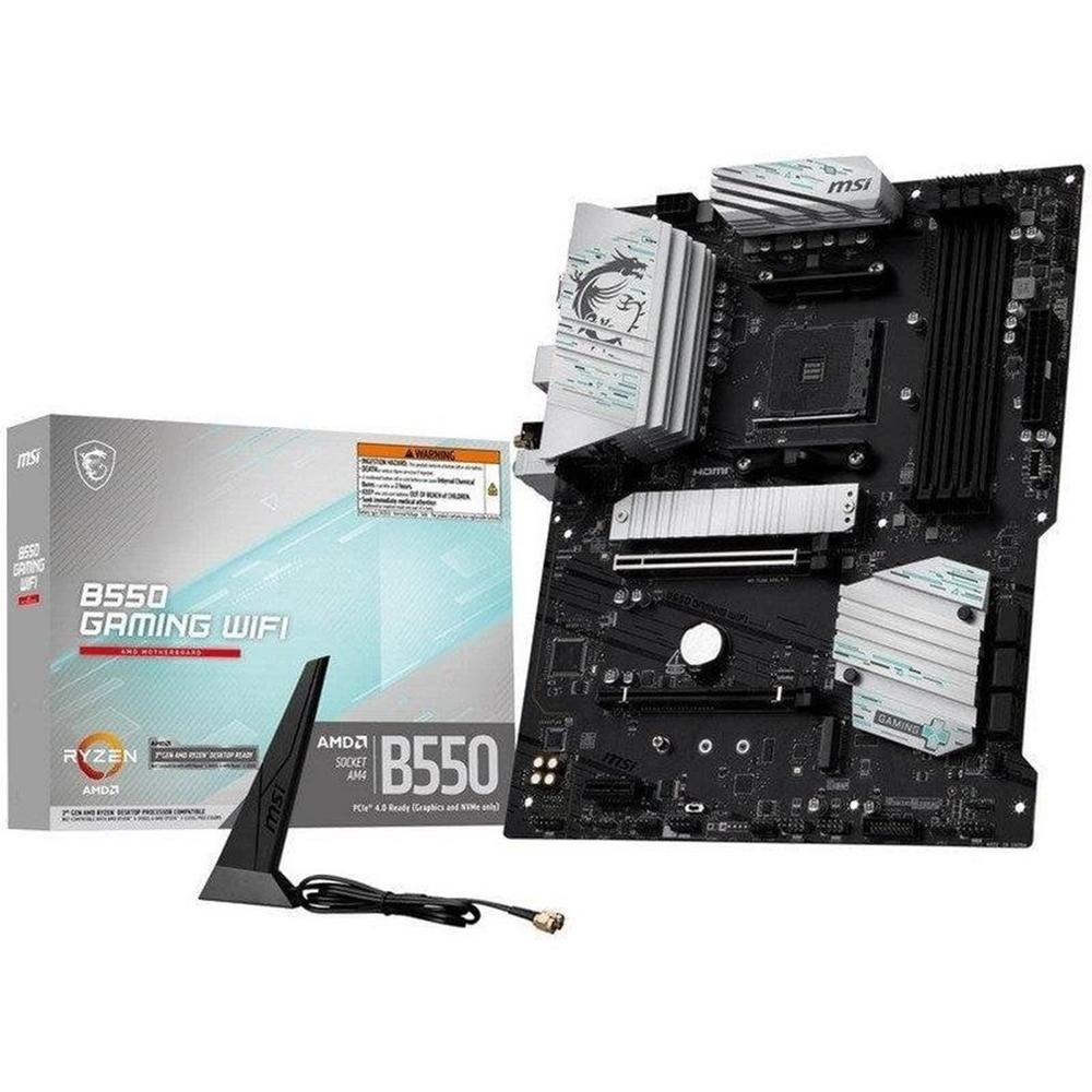 Msi b550 gaming wifi6e am4 atx - 4x ddr4