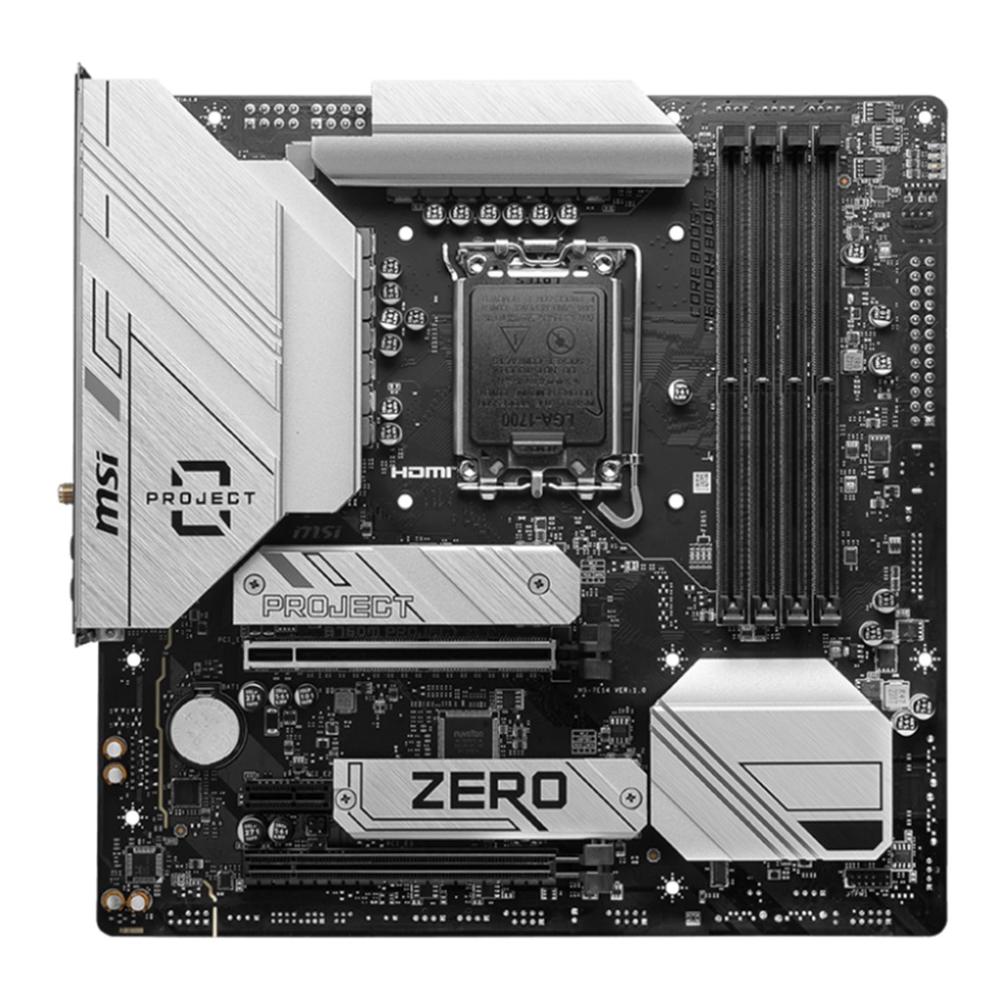 Msi b760m project zero 1700 matx 4xddr5