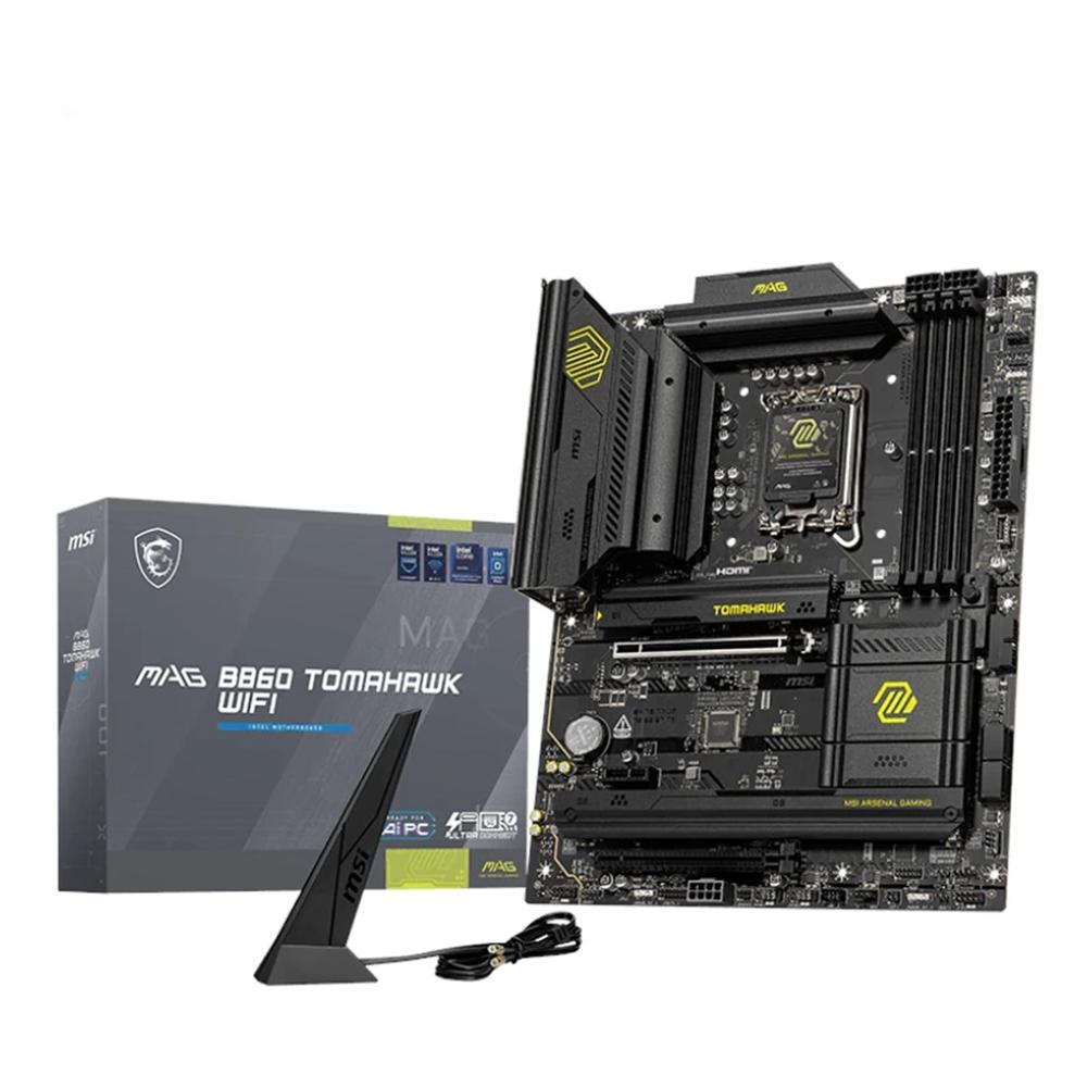 Msi mag b860 tomahawk wifi atx - 4x ddr5 - lga 1851