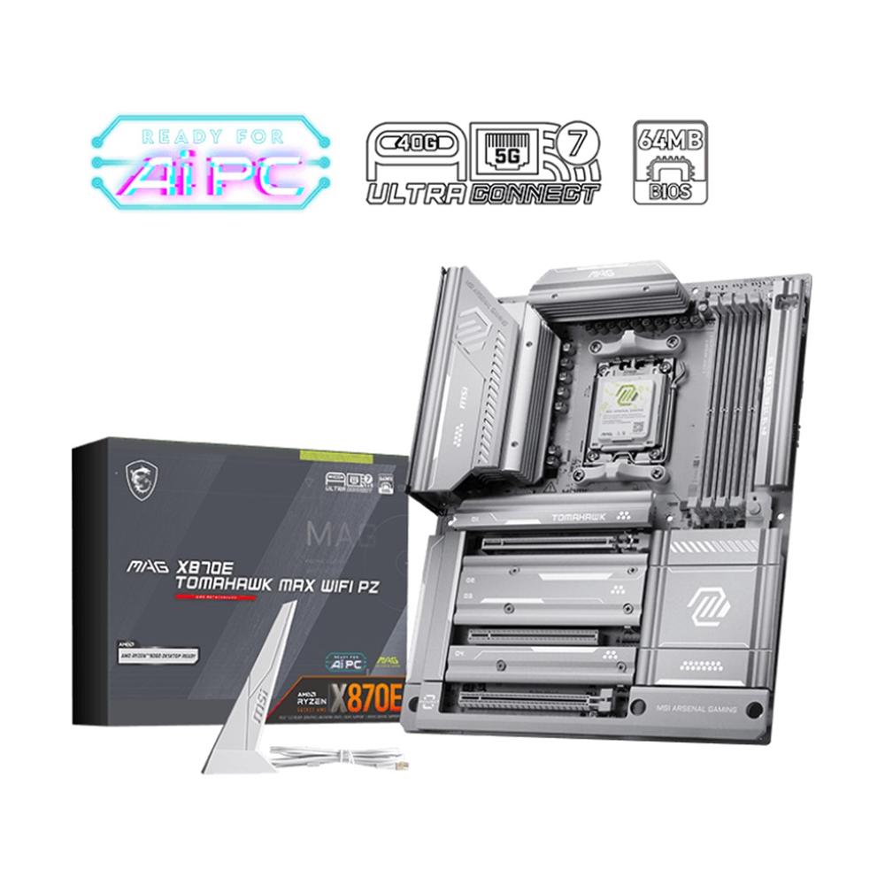 MSI MAG X870E TOMAHAWK MAX WIFI PZ placa base AMD X870E Zócalo AM5 ATX