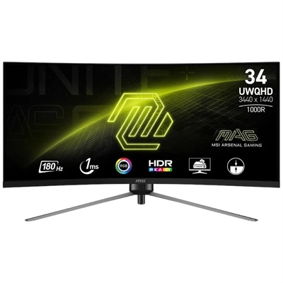 Msi mag345cqrf e20 34 pulgadas uwqhd 200hz