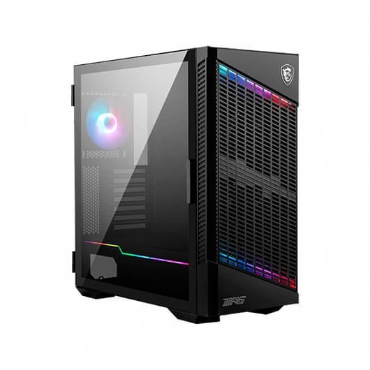 Msi mpg velox 100p airflow atx 4 x 120mm 2 x usb 3.2 1 x usb tipo c argb