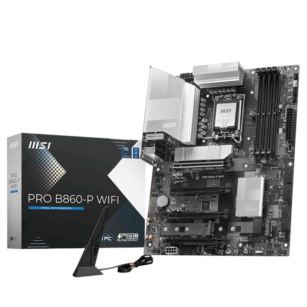 Msi pro b860 - p wifi atx - 4x ddr5 - lga 1851