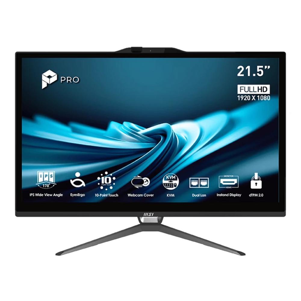 Msi pro ap222t - 652eu i5 - 14400 - 16gb - ssd 512gb - 22 pulgadas fhd - freedos tactil