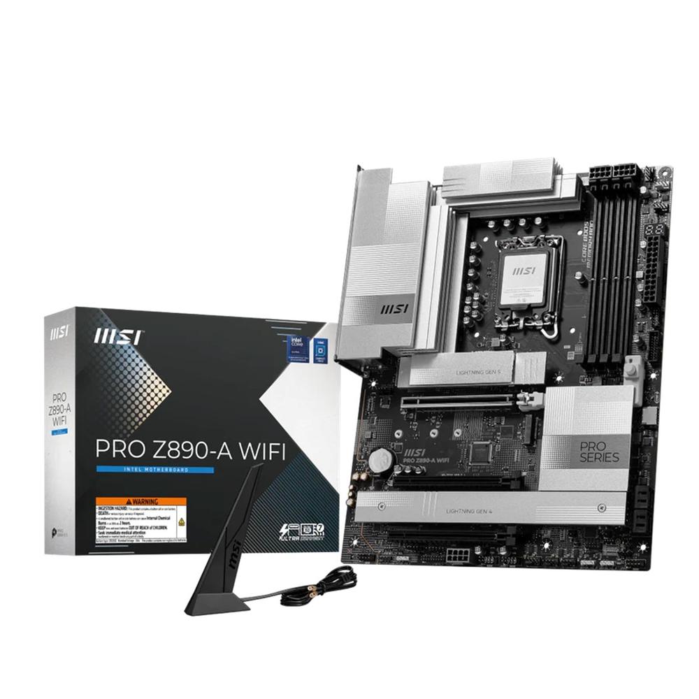 Msi pro z890 - a wifi atx lga 1851 - 4x ddr5